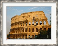 Framed Roman Colosseum