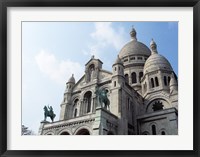 Framed Sacre Coeur Paris France