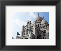 Framed Sacre Coeur Paris France