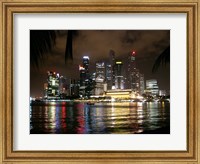 Framed Singapore at Night
