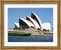 Framed Sydney Opera House with Sydney Ferry Collaroy