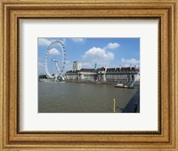 Framed London Eye and the Aquarium
