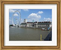 Framed London Eye and the Aquarium