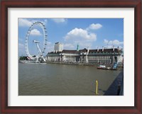 Framed London Eye and the Aquarium