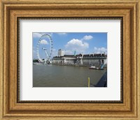 Framed London Eye and the Aquarium