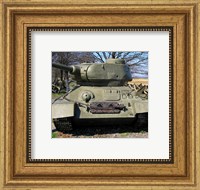 Framed World War Two Tank