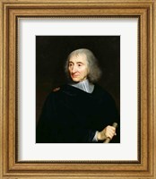 Framed Portrait of Arnauld d'Andilly