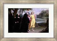 Framed Scene from the Life of St. Benedict