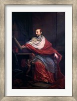 Framed Cardinal Pierre de Berulle