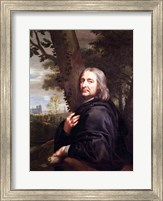 Framed Portrait of Philippe de Champaigne, 1668