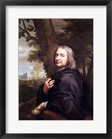 Framed Portrait of Philippe de Champaigne, 1668