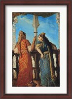 Framed Jewish Women at the Balcony, Algiers, 1849