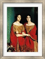 Framed Two Sisters