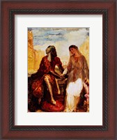 Framed Othello and Desdemona in Venice, 1850