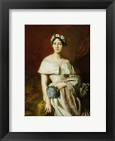 Framed Mademoiselle Marie-Therese de Cabarrus, 1848