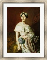 Framed Mademoiselle Marie-Therese de Cabarrus, 1848