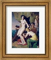 Framed Andromeda Tied to the Rock by the Nereids, 1840
