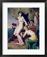 Framed Andromeda Tied to the Rock by the Nereids, 1840