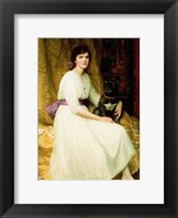 Framed Portrait of Miss Dorothy Dicksee