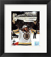 Framed Mark Recchi with the Stanley Cup  Game 7 of the 2011 NHL Stanley Cup Finals(#51)
