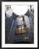 Framed Barcelona Batllo House Interior