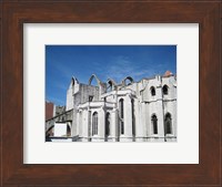 Framed Lisbon Carmo Convent Arches