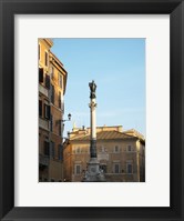 Framed Rome Column of the Imaculate Conception