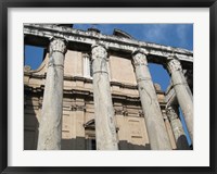 Framed Rome Temple of Antoninus Pius and Faustina