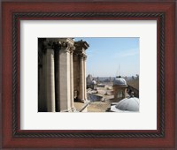 Framed Rome San Pietro Roof