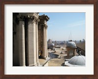 Framed Rome San Pietro Roof