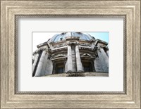 Framed Rome San Pietro Rood Exterior of a Small Dome