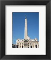 Framed Vatican Obelisk