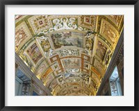 Framed Vatican Museum Painted Ceiling