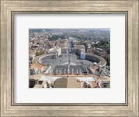 Framed Vatican View From Above