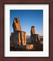 Framed Colossi of Memnon, Luxor, Egypt