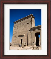 Framed Philae Temple, Aswan, Egypt