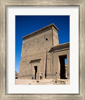 Framed Philae Temple, Aswan, Egypt