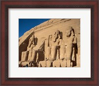 Framed Temple of Ramses II, Abu Simbel, Egypt