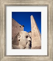Framed Statue of Ramses II, Temple of Luxor, Luxor, Egypt