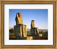 Framed Colossi of Memnon, Luxor, Egypt