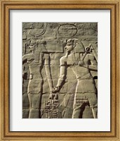 Framed Temples of Karnak, Luxor, Egypt