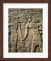 Framed Temples of Karnak, Luxor, Egypt
