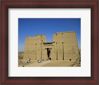 Framed Temple of Horus, Edfu, Egypt