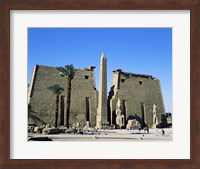 Framed Temple of Luxor, Luxor, Egypt
