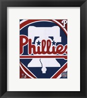 Framed 2011 Philadelphia Phillies Team Logo