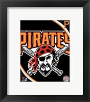 Framed 2011 Pittsburgh Pirates Team Logo