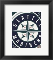 Framed 2011 Seattle Mariners Team Logo