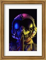 Framed Fighter Pilot in full attire, United States Air Force