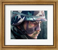 Framed Soldier Camouflage