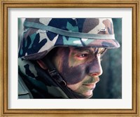 Framed Soldier Camouflage